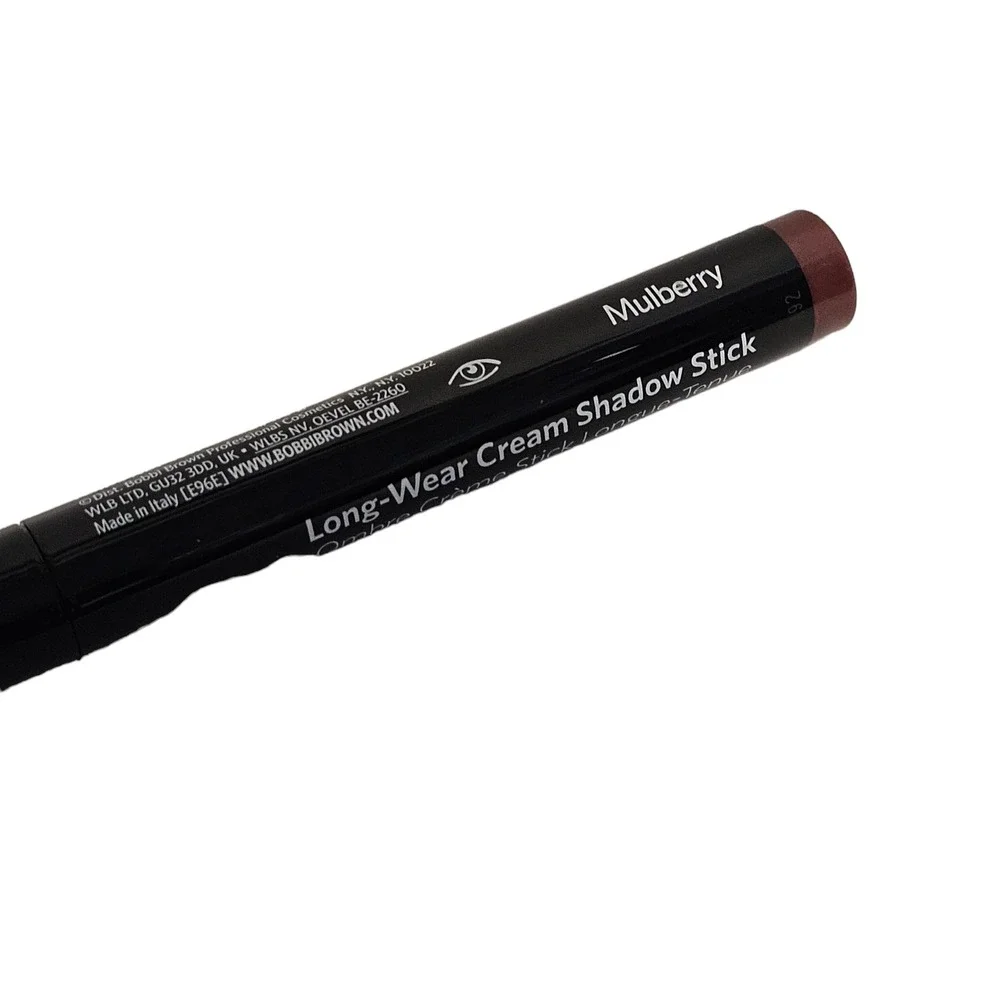 Bobbi Brown Long Wear Cream Eye Shadow Stick MULBERRY Shimmer Red Brown Full sz